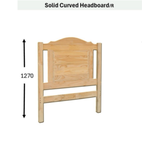 Solid Curved Headboard