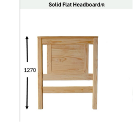 Solid Flat Headboard